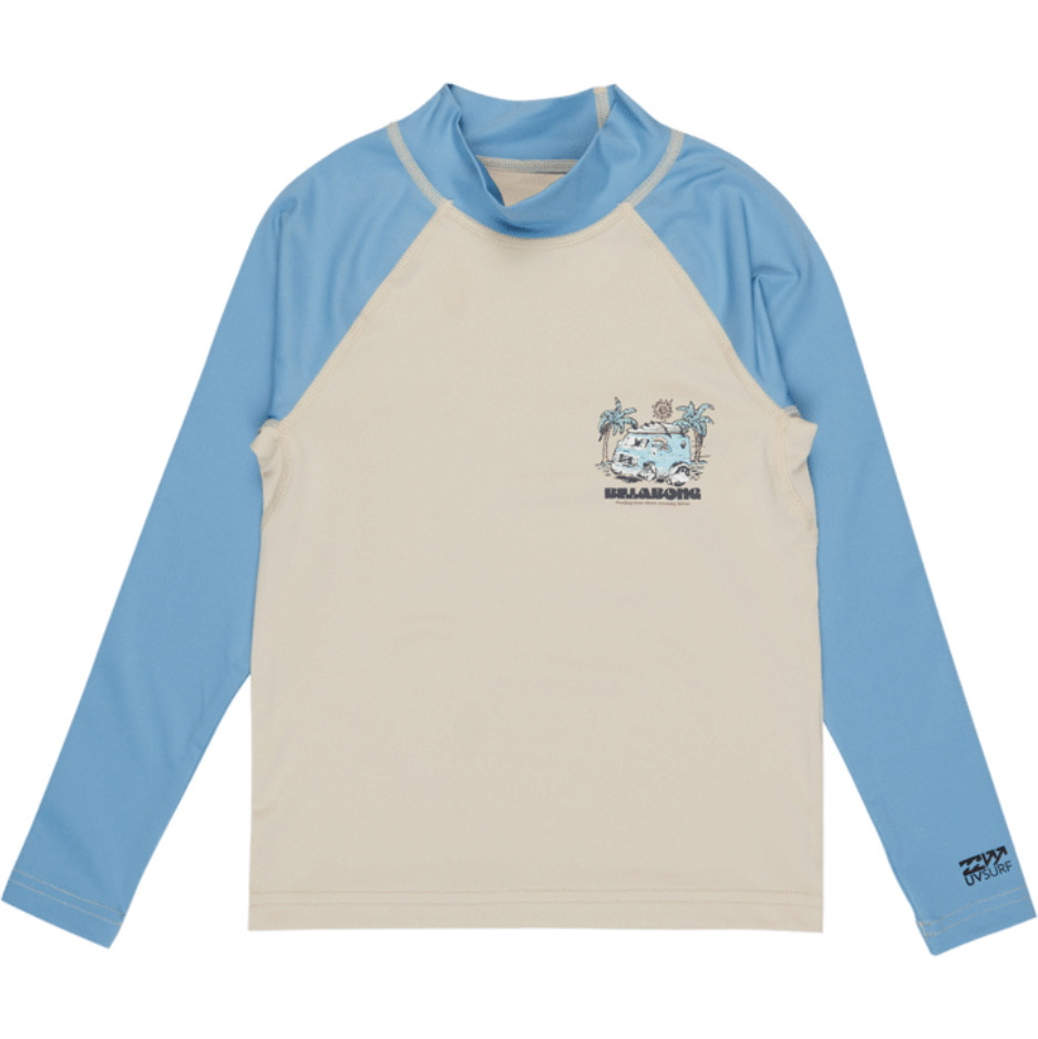 2026 Billabong Junior Waves Langærmet Lycra-vest EBTWR03008 - Chino